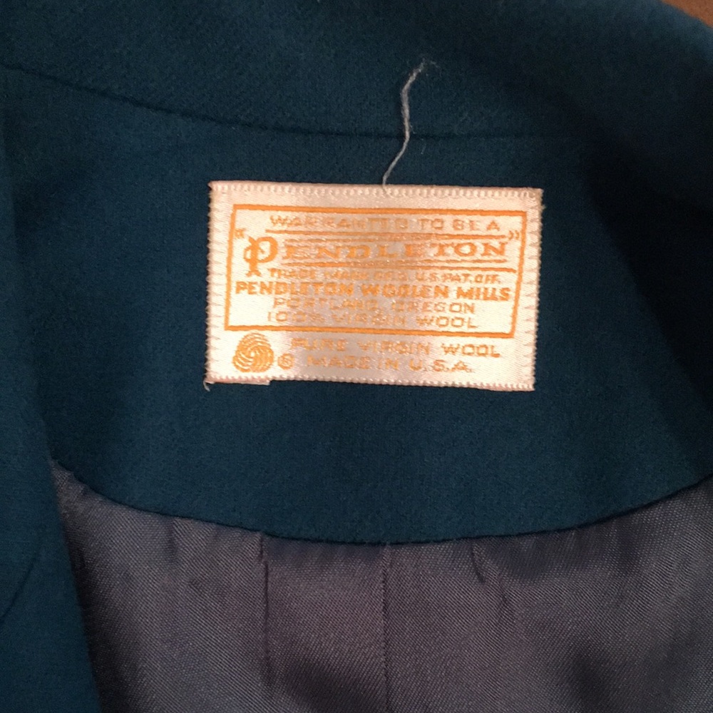 Pendleton blazer jacket slacks classic suit Small - Picture 16 of 16